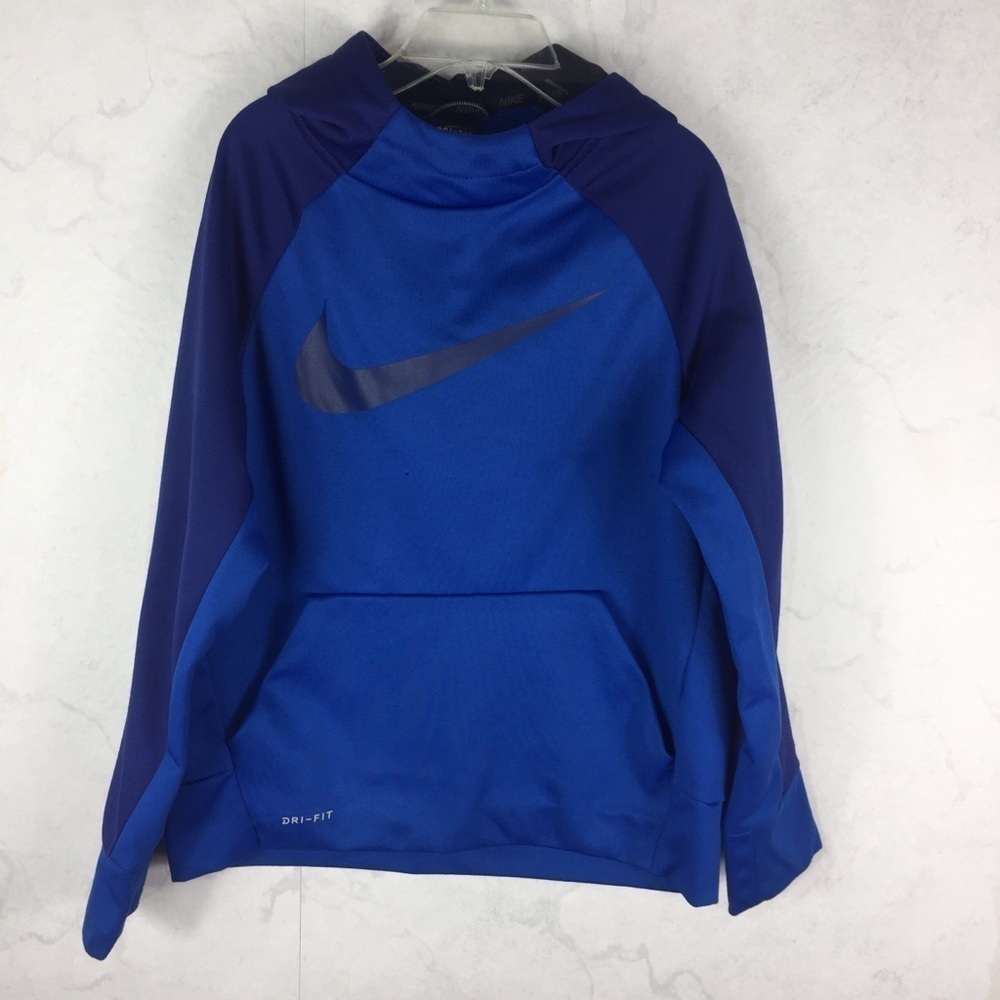[Nike] Blue Logo Hoodie
